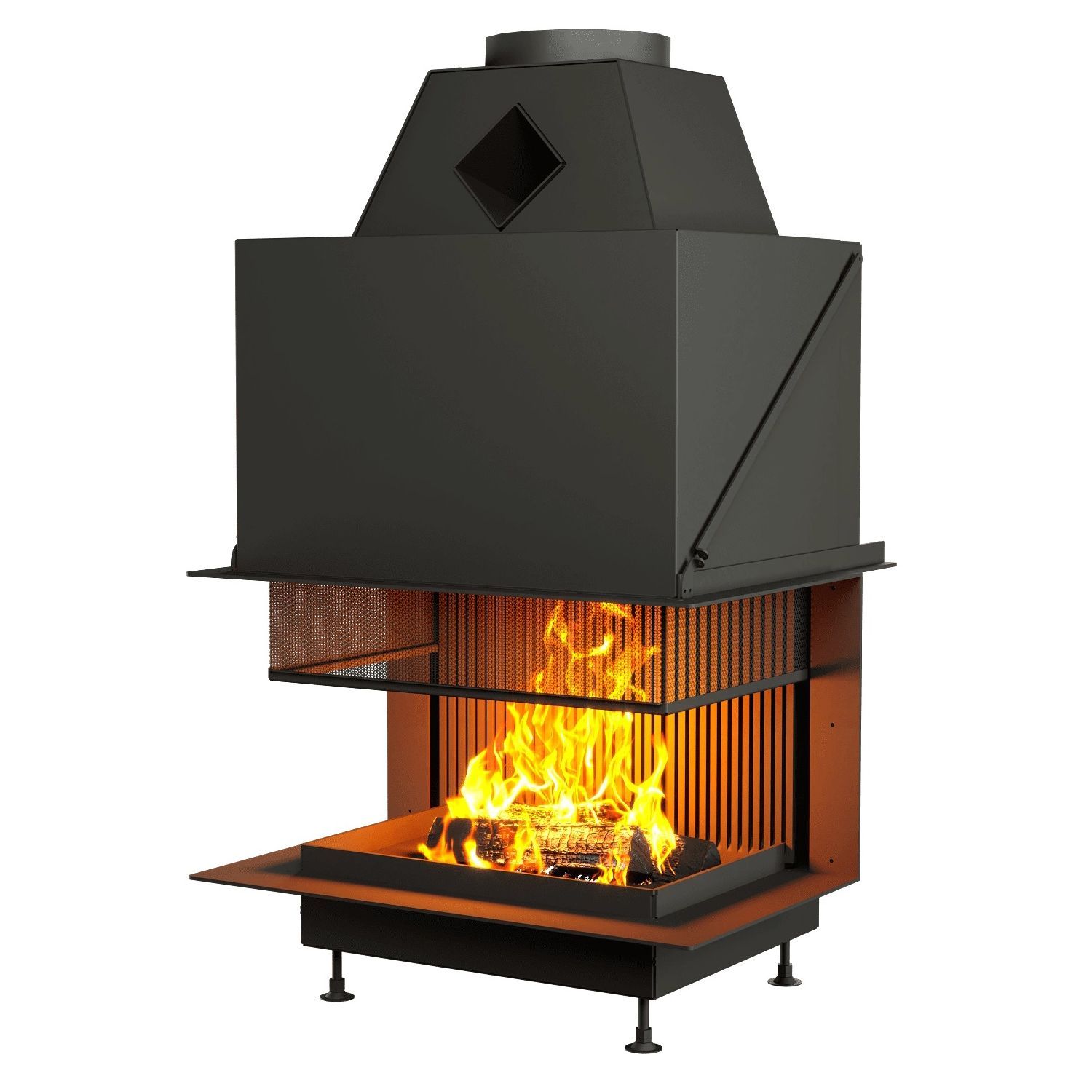 КАМИННАЯ ТОПКА АСТОВ ПС 5574